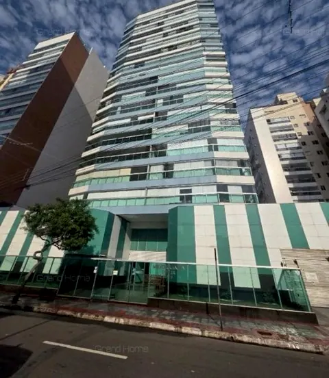 Fachada do prédio em Itapuã