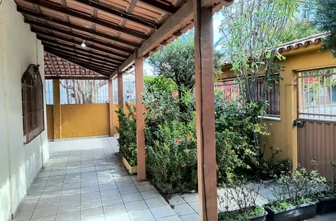Varanda com jardim