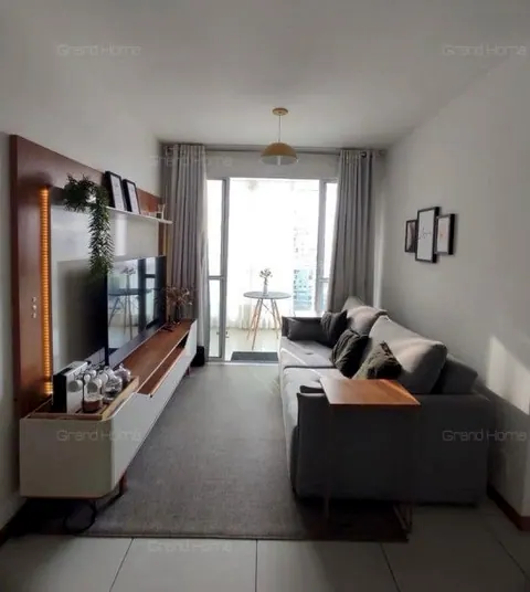 Sala de estar com a varanda